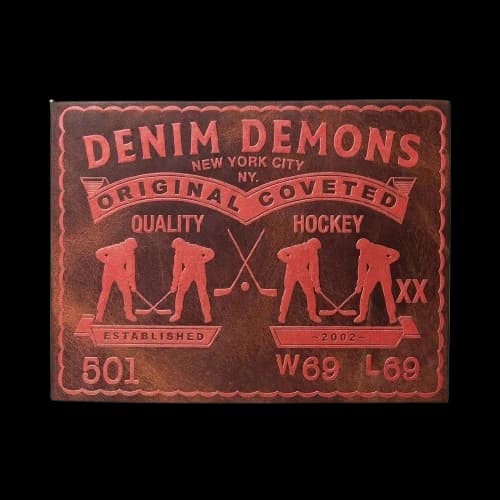 Printed Leather Patches